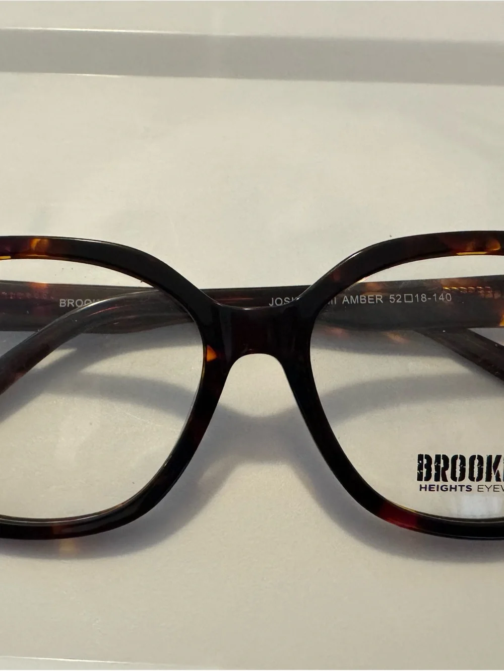Brooklyn Heights Josie Demi Amber 52/18/140 Eyewear  Frame